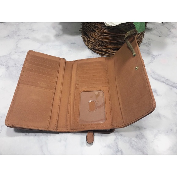 Chestnut Faux Leather Wallet - Picture 4 of 5